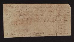 Financial Records, 1790-1828
